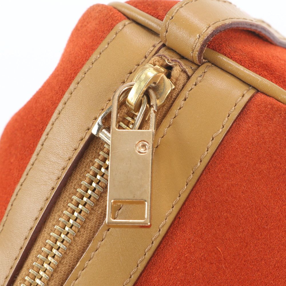 Gucci Mini Boston Leather Handbag Tote — view 8