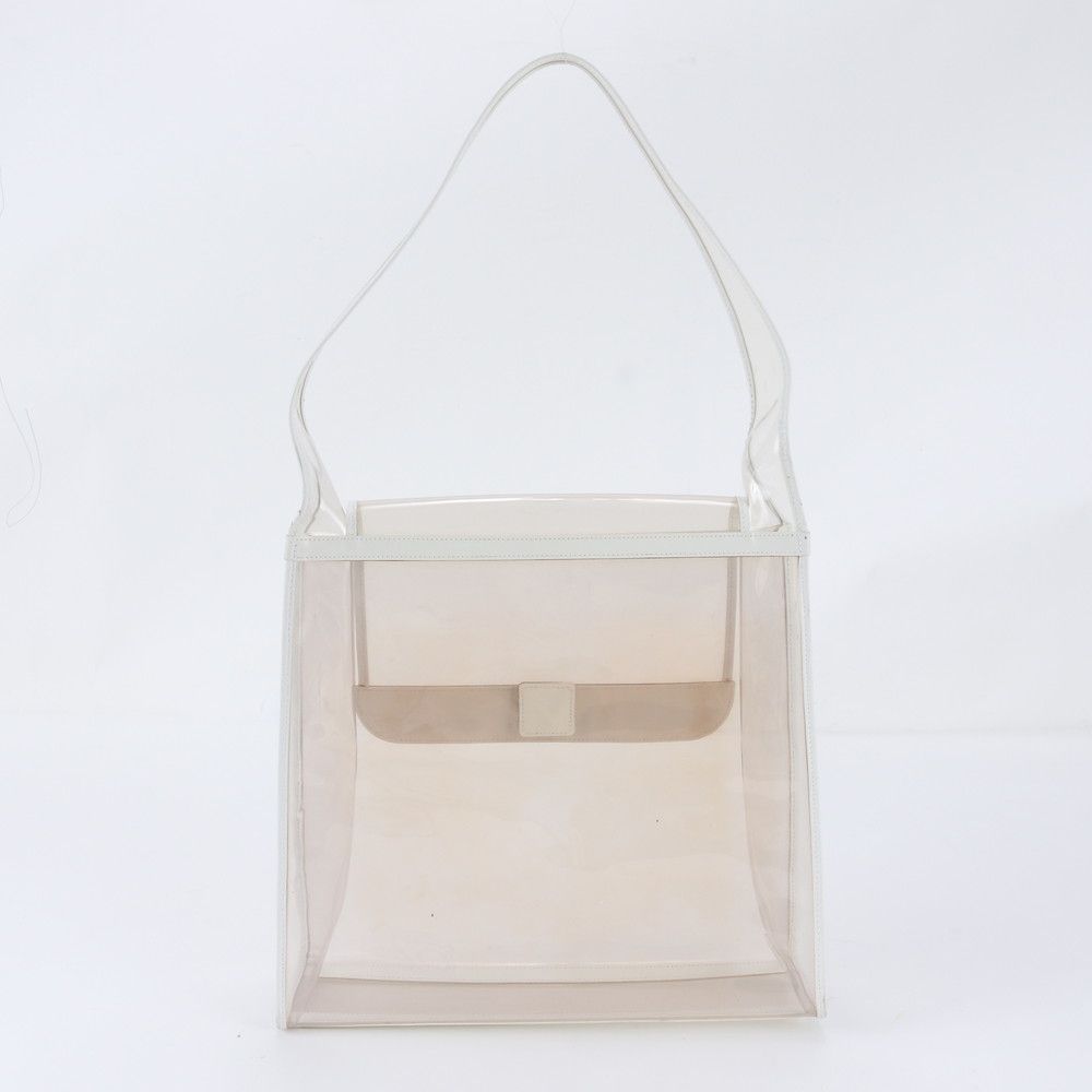 Gucci Clear Leather Shoulder Bag — view 3