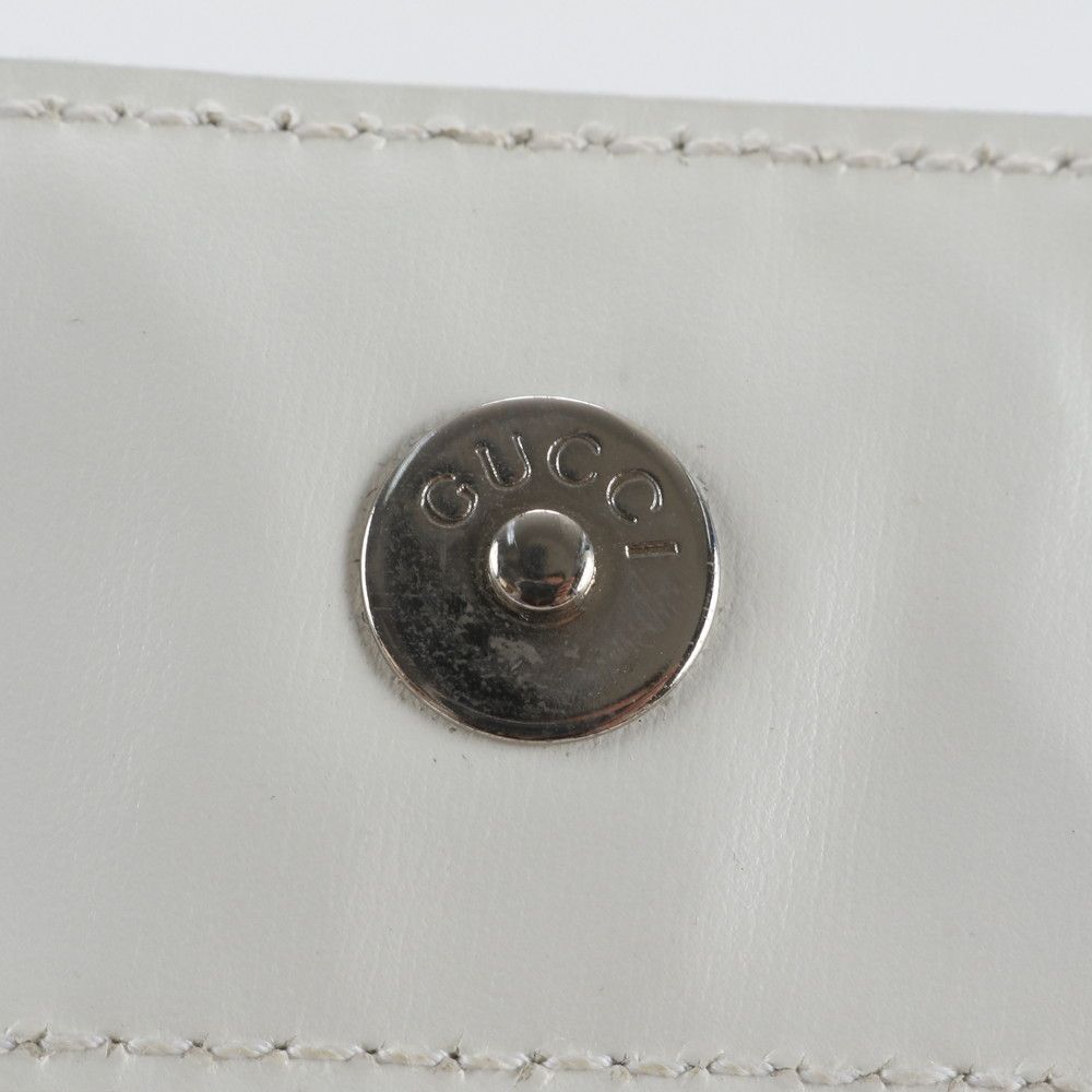 Gucci Clear Leather Shoulder Bag — view 8