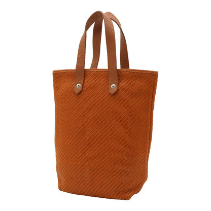 Hermes Amedaba PM Tote Bag Mini Wool Leather Orange Multicolor Silver — view 2