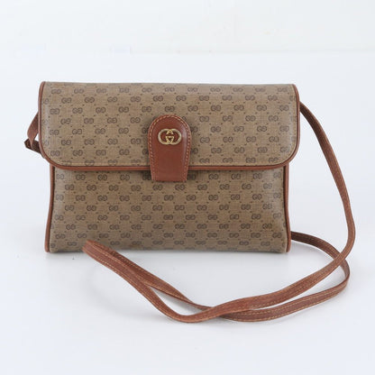 Gucci Micro GG 04 Leather Shoulder Bag