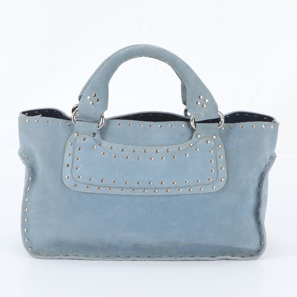 Celine Boogie Studs Leather Handbag Tote