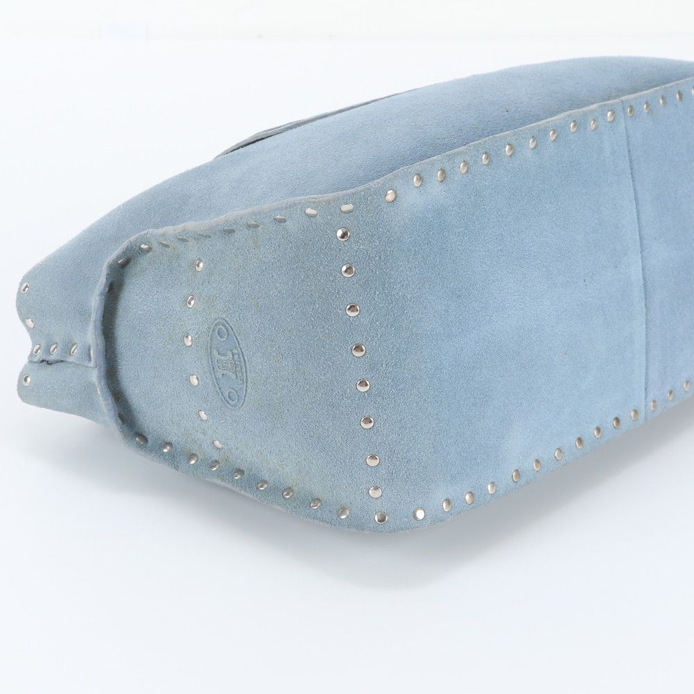 Celine Boogie Studs Leather Handbag Tote — view 5