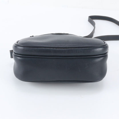 Gucci Vintage Leather Shoulder Bag Crossbody Navy — view 5