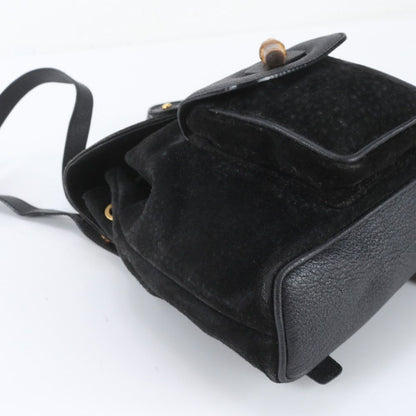 Gucci Bamboo Leather Backpack Black — view 6