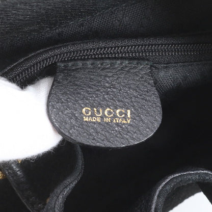 Gucci Bamboo Leather Backpack Black — view 8
