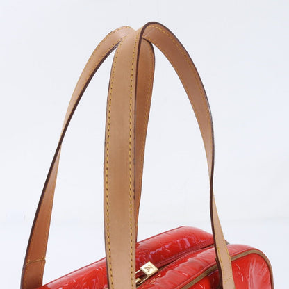 Louis Vuitton Monogram Vernis Sutton Rouge Leather Tote Bag — view 2