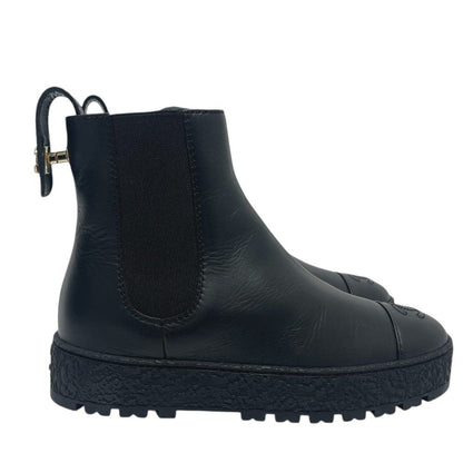 Chanel Boots Turnlock Leather Black — view 5