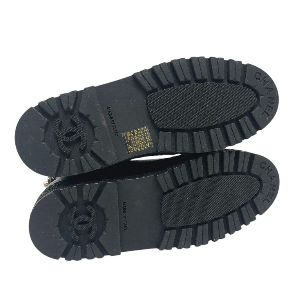 Chanel Boots Turnlock Leather Black — view 6