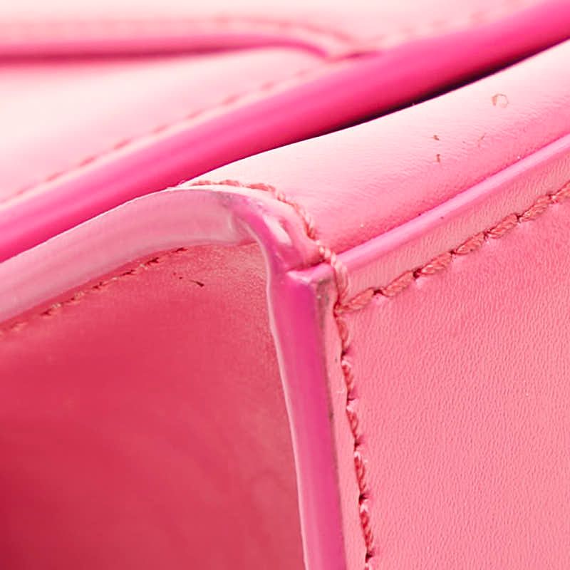 Balenciaga Hourglass Small 2-Way Shoulder Bag Top Handle Pink Leather — view 5