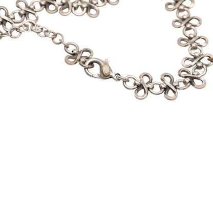 Chanel CC Logo Mademoiselle Coin Bracelet Silver Metal — view 5