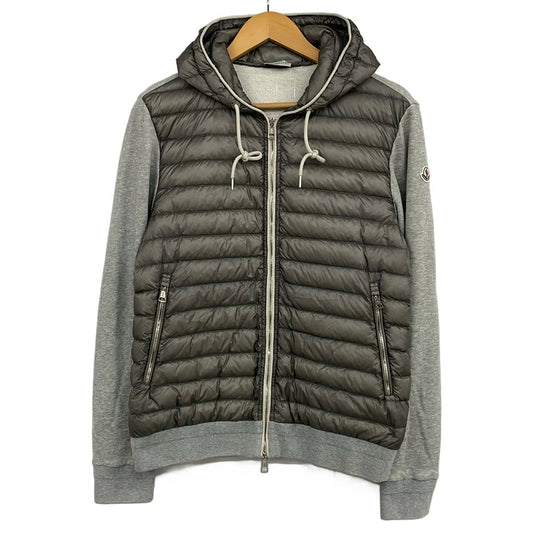 Moncler Hoodie Gray Mixed L