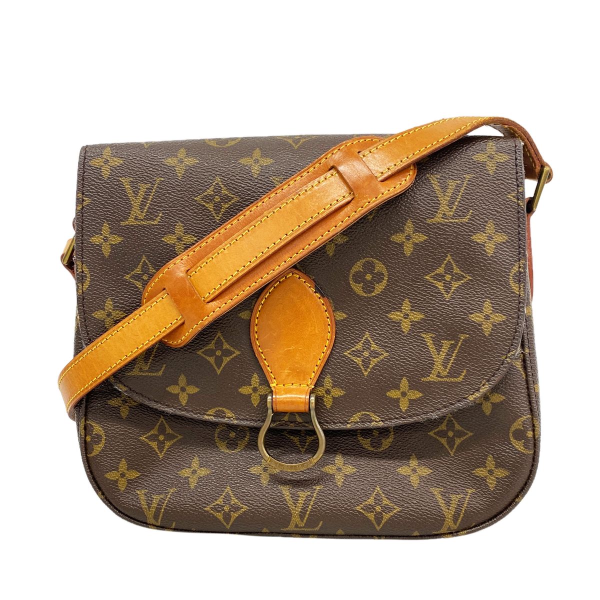 Louis Vuitton Shoulder Bag Monogram Saint-cloud GM Brown