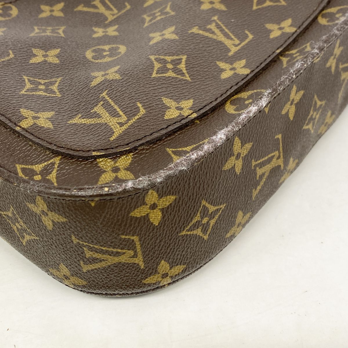 Louis Vuitton Shoulder Bag Monogram Saint-cloud GM Brown — view 7