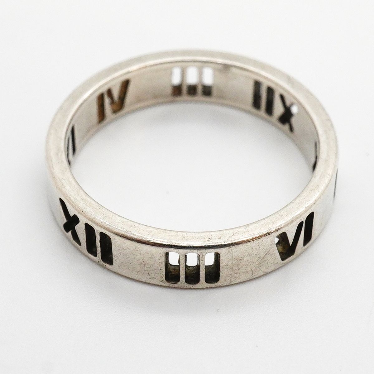 Tiffany & Co Ring Atlas Pierced 925 Sterling Silver — view 3