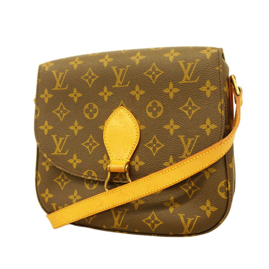 Louis Vuitton Shoulder Bag Monogram Saint-cloud GM Brown