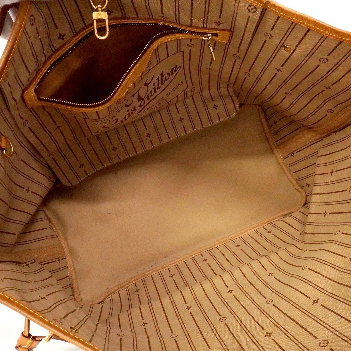 Louis Vuitton Tote Bag Monogram Neverfull GM Brown — view 4