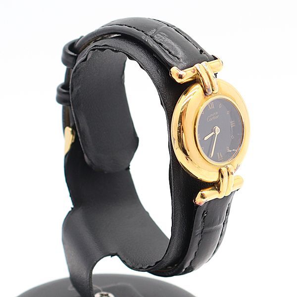 Cartier Must Colisee Black Dial Watch — view 2