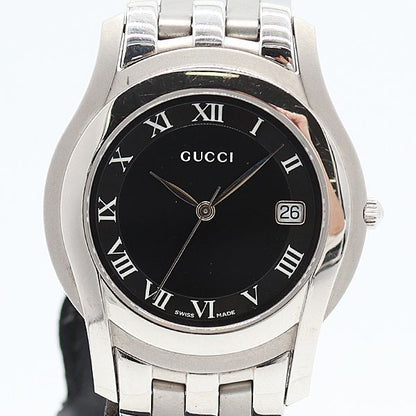 Gucci Date Black Dial Watch