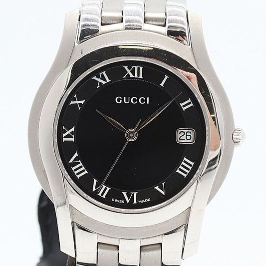 Gucci Date Black Dial Watch