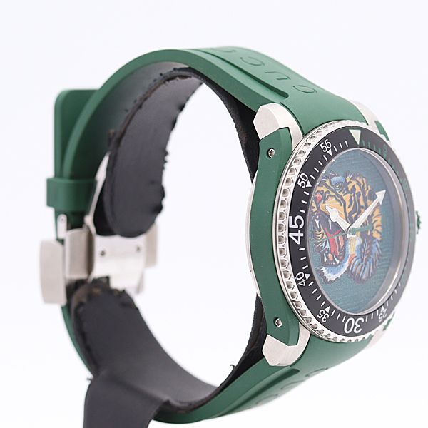 Gucci 136.3 Green Dial Watch — view 2