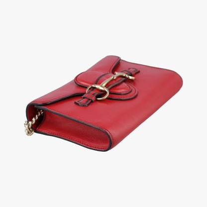 Gucci Emily Red Leather — view 5