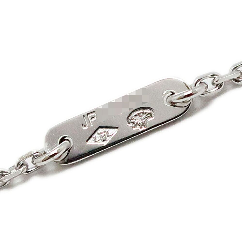 Van Cleef & Arpels Sweet Alhambra Necklace 18K White Gold Diamond — view 7
