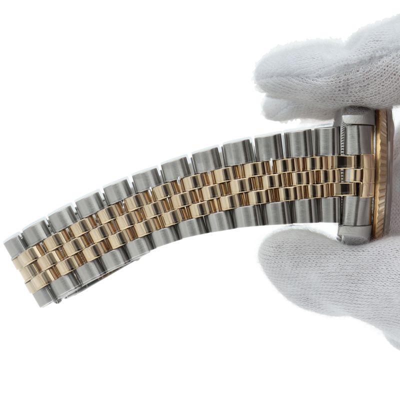 Rolex Datejust Watches 18K Yellow Gold SS Champagne Watch — view 7