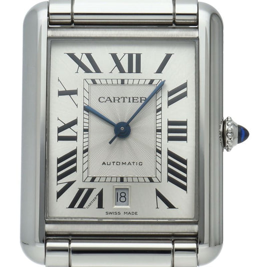 Cartier Tank Must XL Watch Auto SS Silver