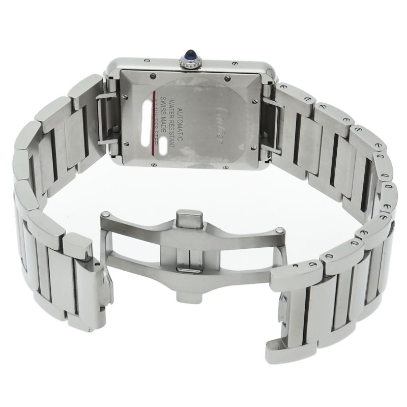 Cartier Tank Must XL Watch Auto SS Silver — view 5