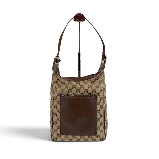 Gucci GG Canvas Hobo Brown