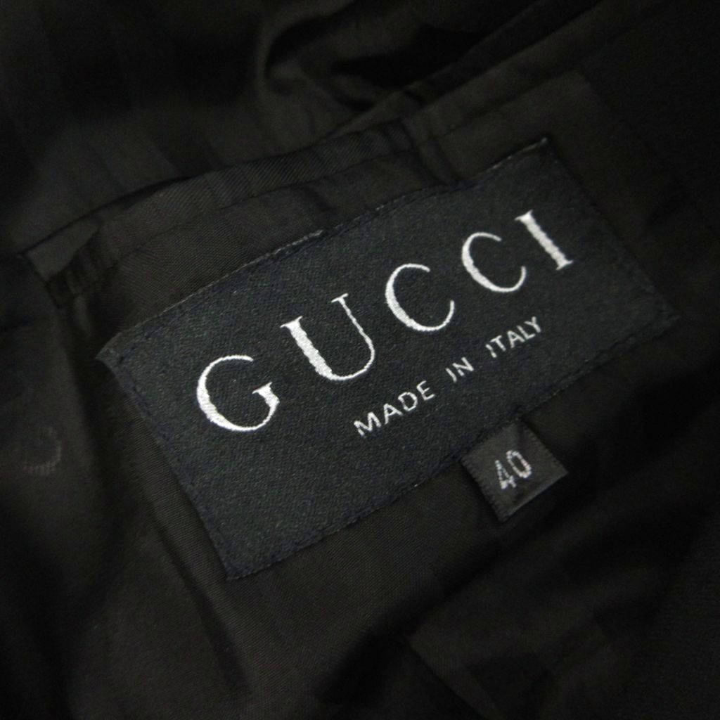 Gucci Tom Ford Era Coat Black 40 — view 6