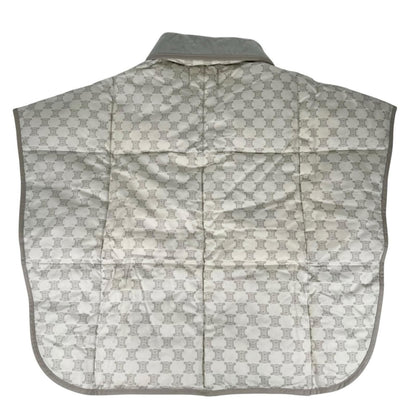 Celine Cotton 100% Macadam All Over Print Three Par Down Vest Greige — view 2