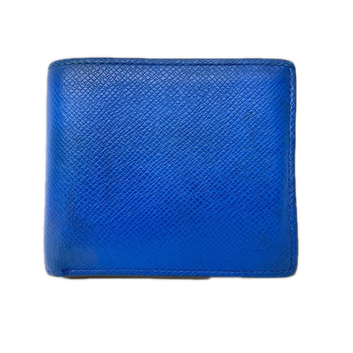 Louis Vuitton Bifold Wallet Portefeuille Marco NM Blue Gray
