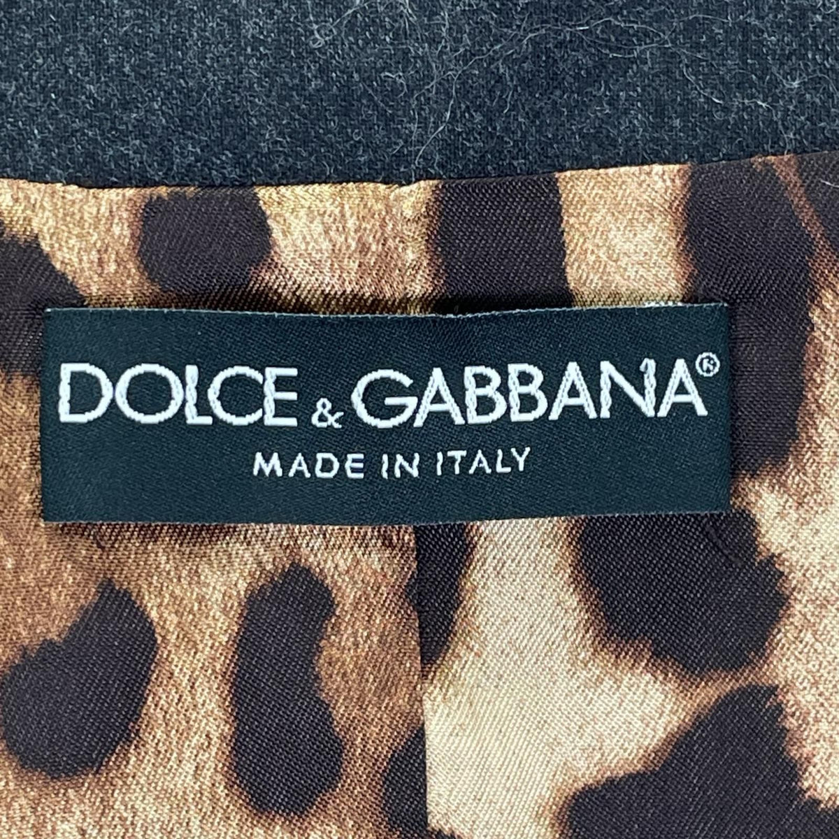 Dolce & Gabbana Tweed Jacket Lining Leopard 40 — view 4