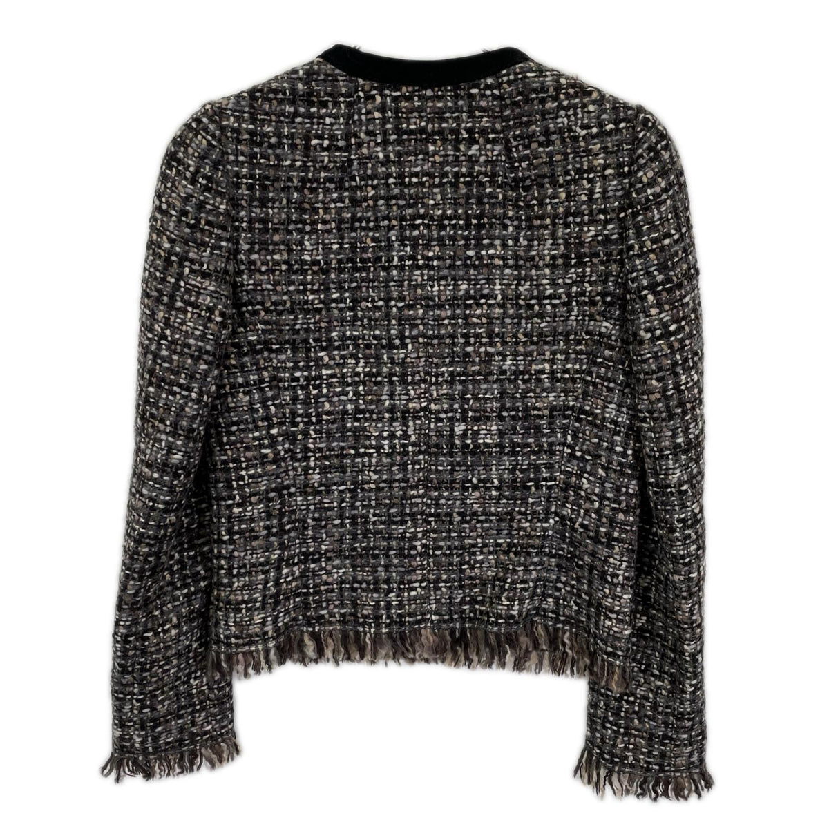 Dolce & Gabbana Tweed Jacket Lining Leopard 40 — view 2