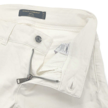 Dolce & Gabbana Denim Pants White 38 — view 4