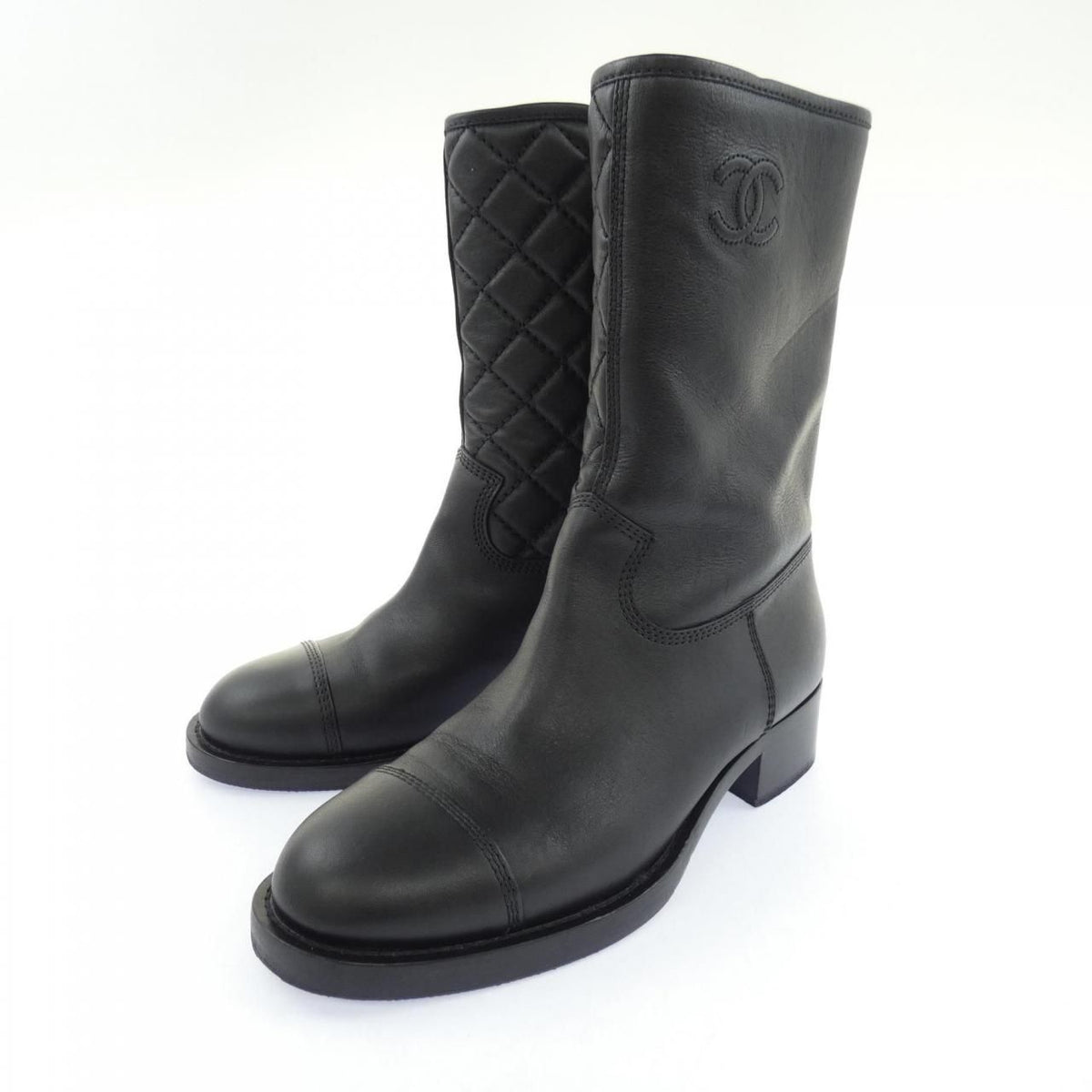 Chanel Boots Black — view 3