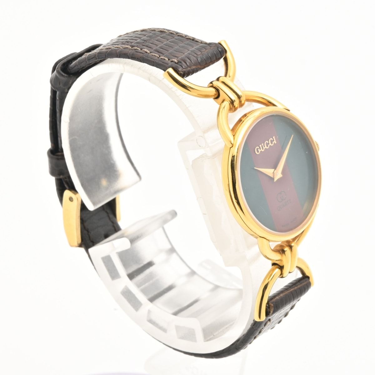 Gucci Watch Sherry Line Green Red — view 3