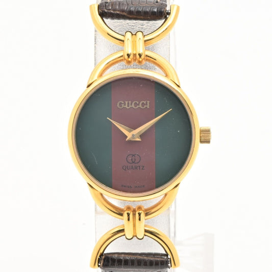 Gucci Watch Sherry Line Green Red