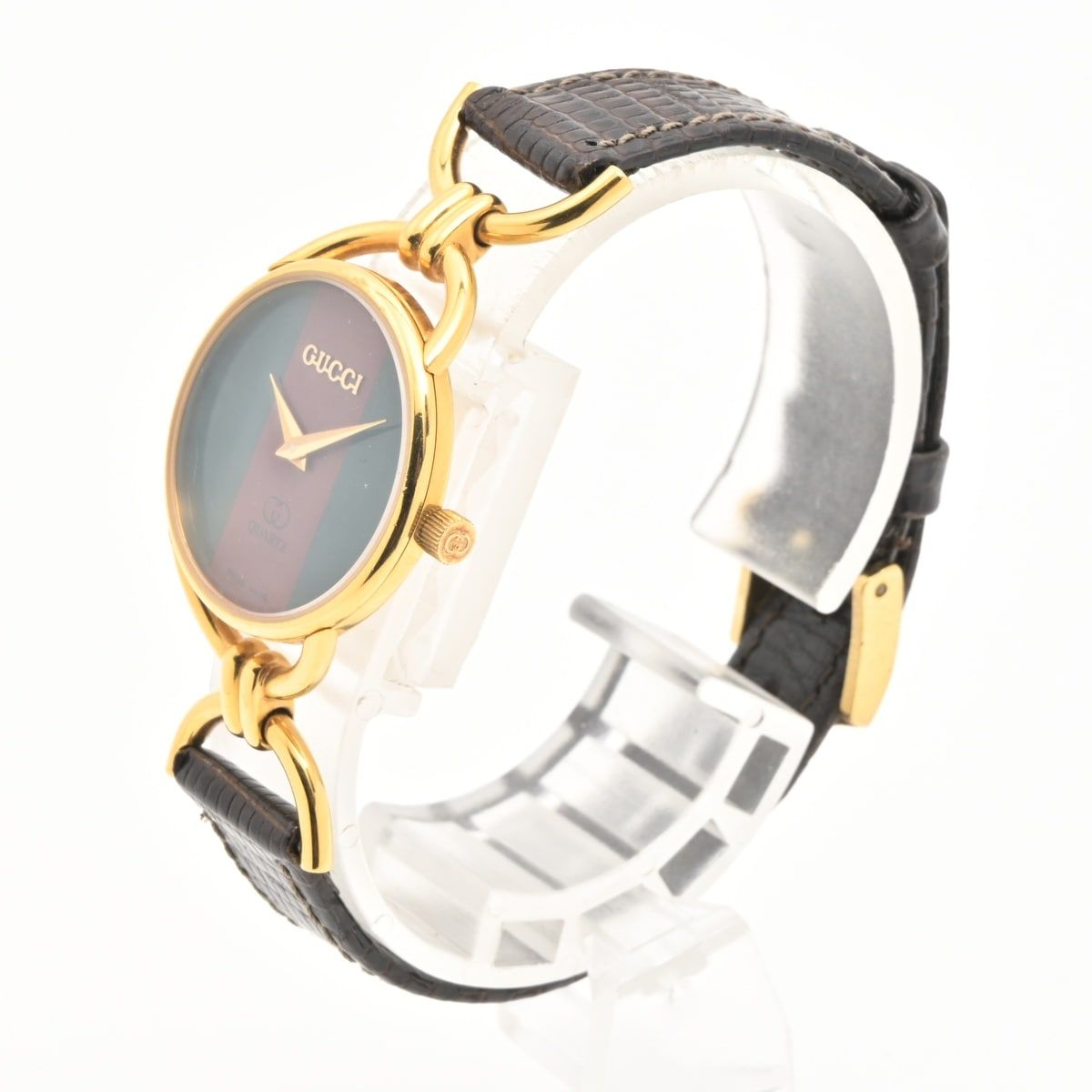 Gucci Watch Sherry Line Green Red — view 2
