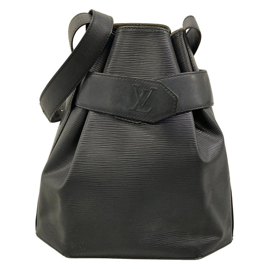 Louis Vuitton Shoulder Bag Epi Sac D'epaule Noir Leather