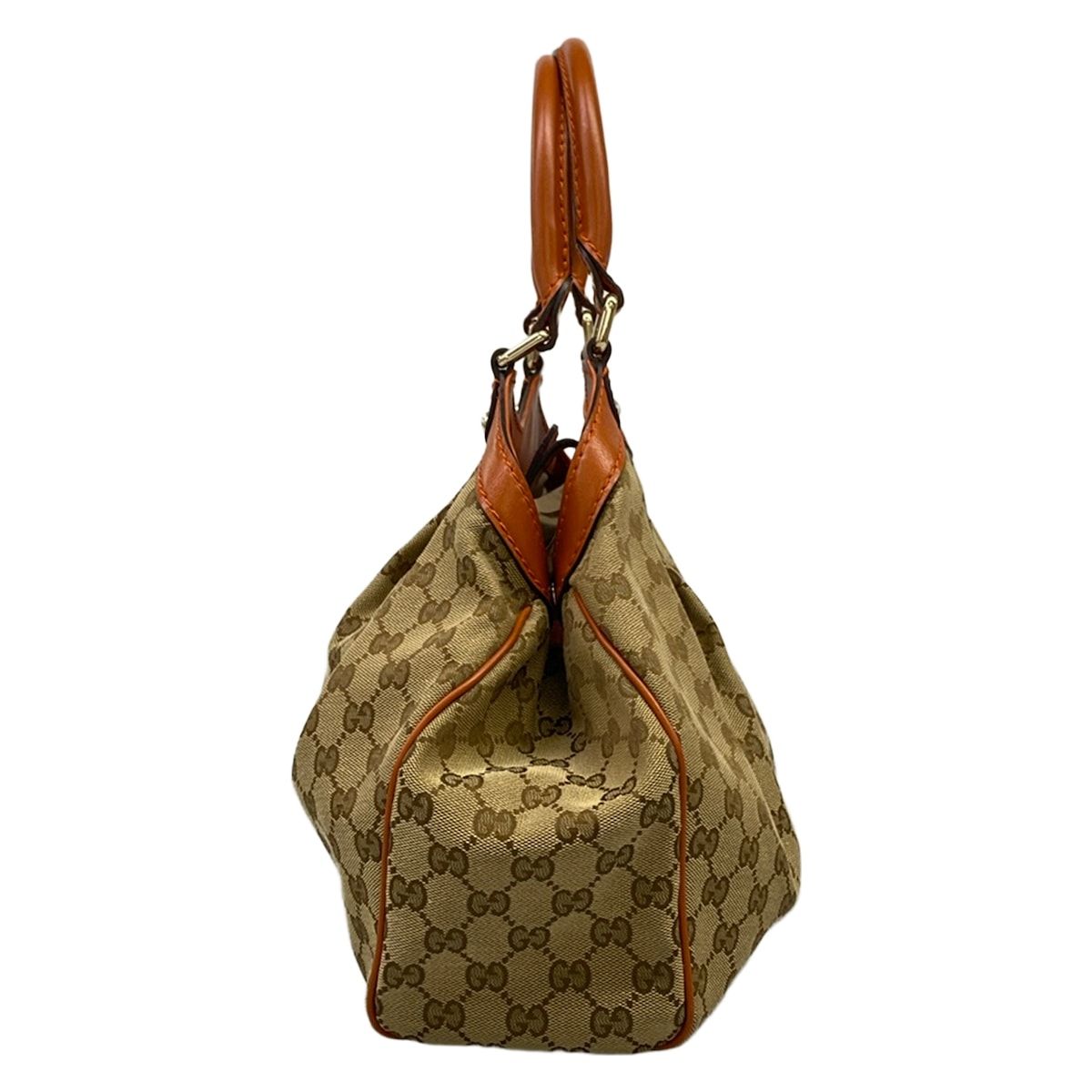 Gucci Tote Bag Sukey Beige Brown Light Leather — view 4