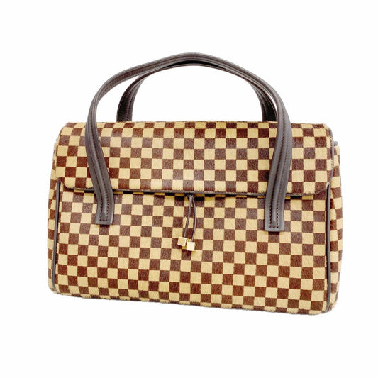 Louis Vuitton Handbag Damier Sauvage Lion Ebene