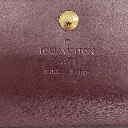 Louis Vuitton Key Case Vernis Multicles 4 Rouge Fauvist Key Holder — view 4