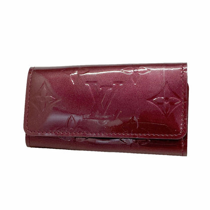 Louis Vuitton Key Case Vernis Multicles 4 Rouge Fauvist Key Holder
