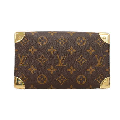 Louis Vuitton Handbag Monogram Reverse Speedy Trunk 20 Brown 2-Way Bag — view 3
