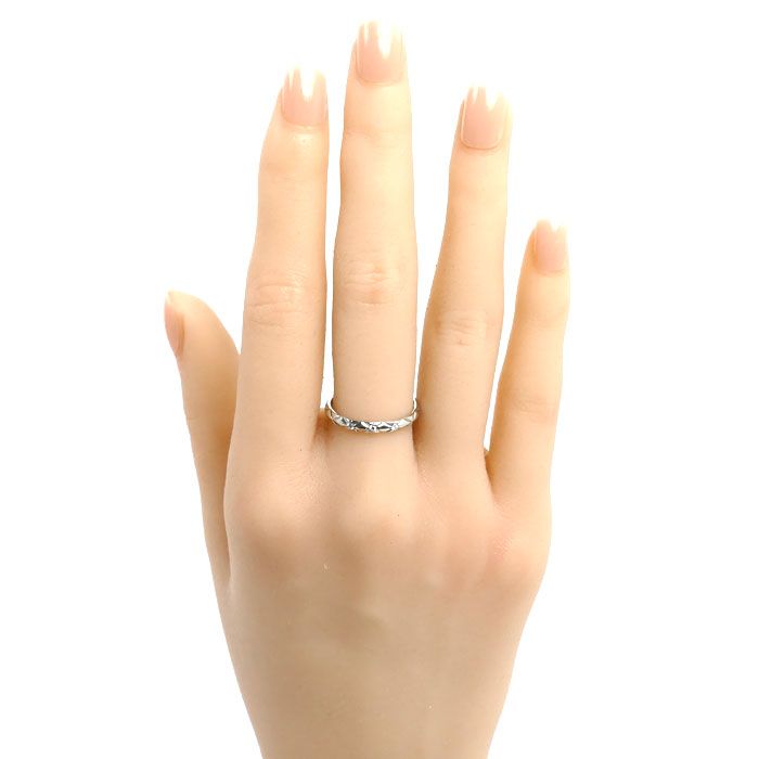 Chanel Platinum Quilted Diamond Ring — view 7