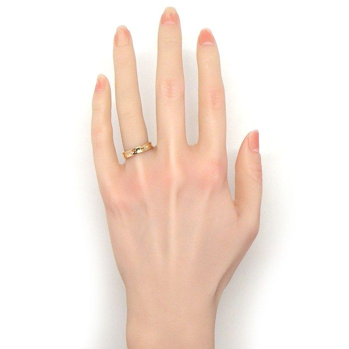 Tiffany & Co Ring 1837 Narrow Diamond 18K Pink Gold — view 5