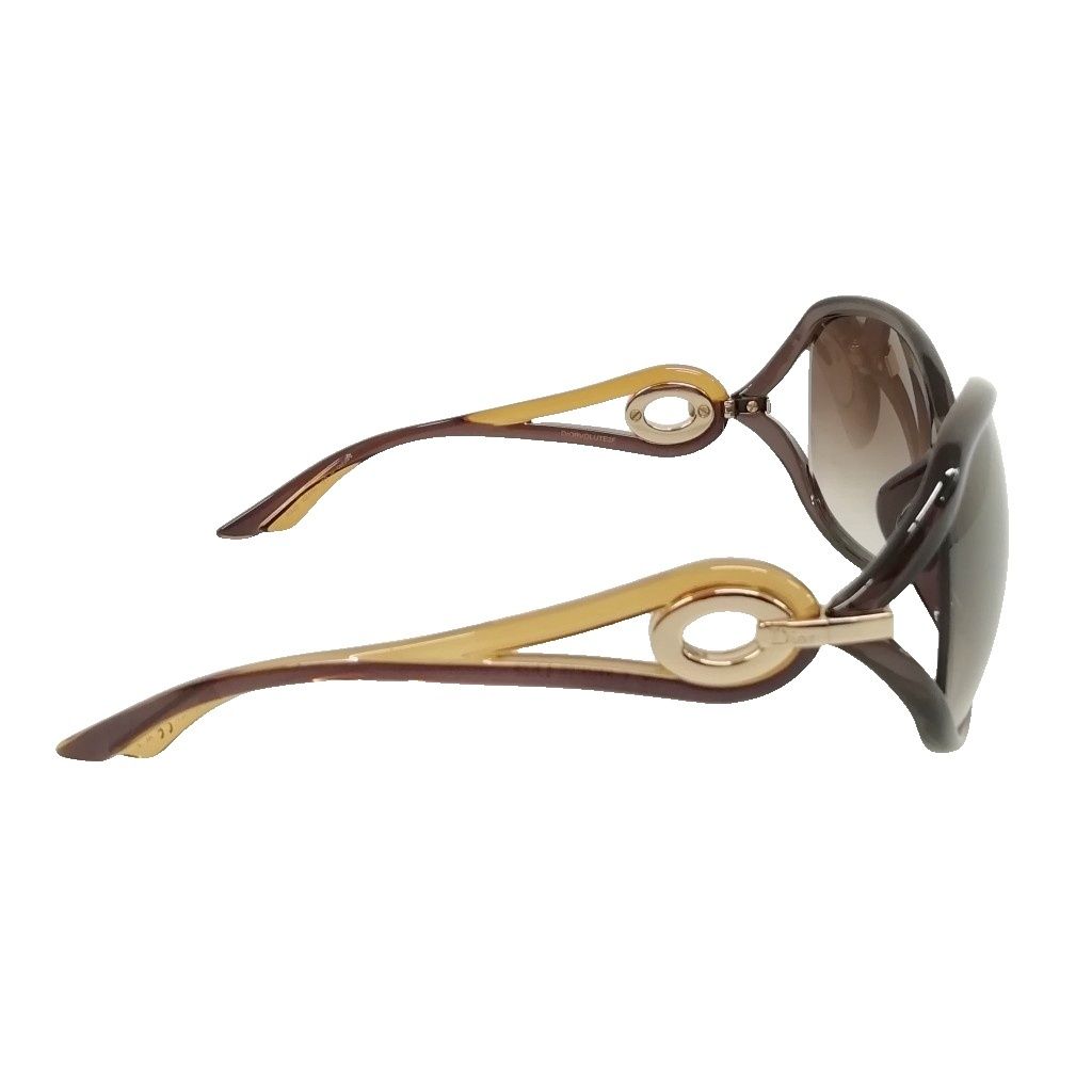 Dior Butterfly Sunglasses Brown Eyewear — view 5